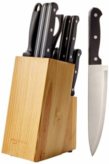 Amazon Basics 14-Piece Kitchen Knife Set